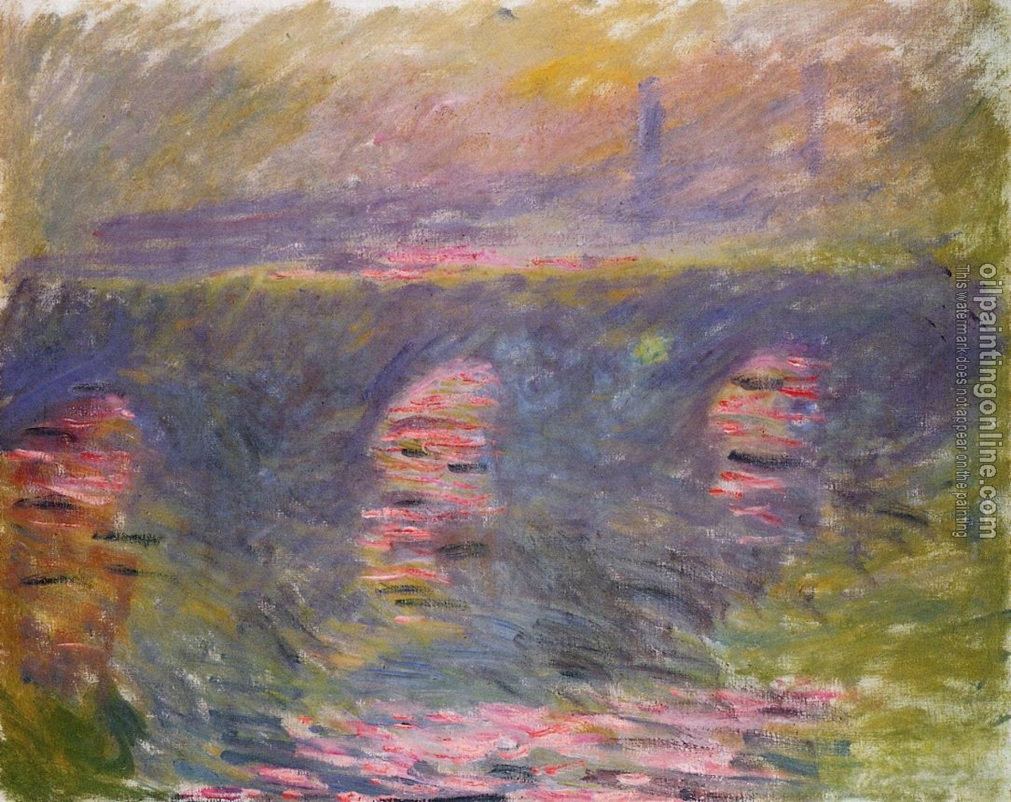 Monet, Claude Oscar - Waterloo Bridge